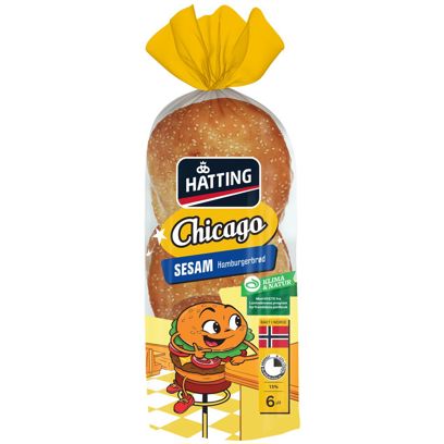 Sesam hamburgerbrød
