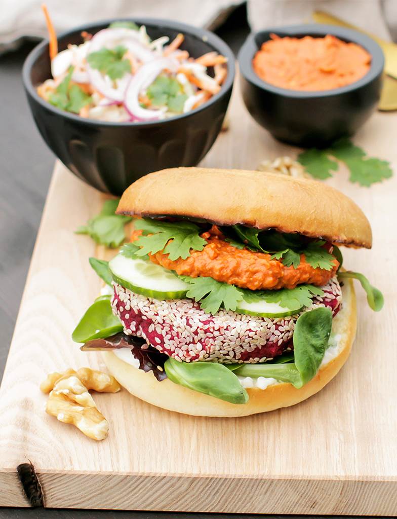 Søtpotetburger